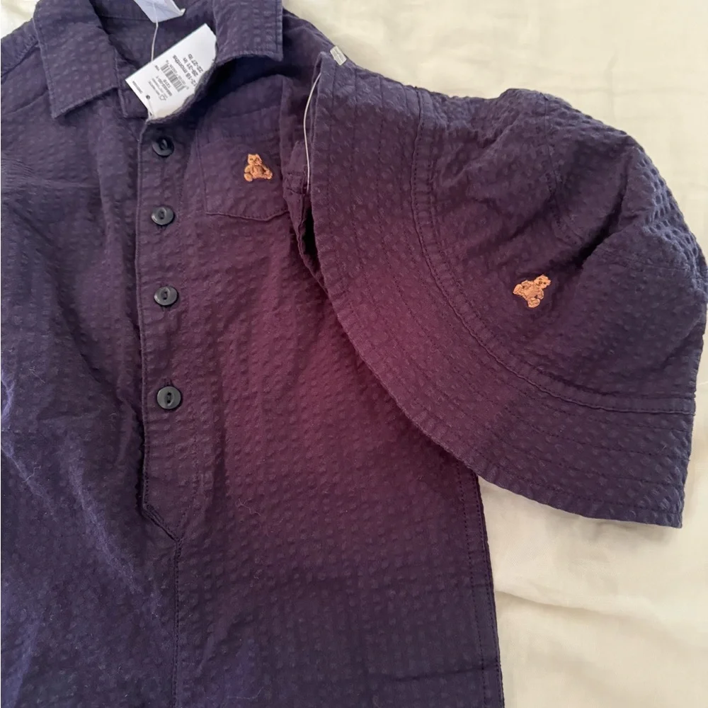NWT Baby GAP Matching Set in Navy Blue - Picture 3 of 4